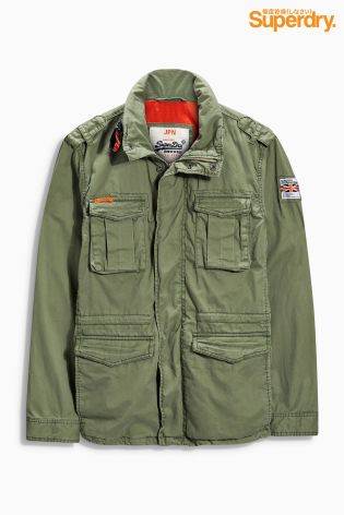 Khaki Superdry Military Jacket